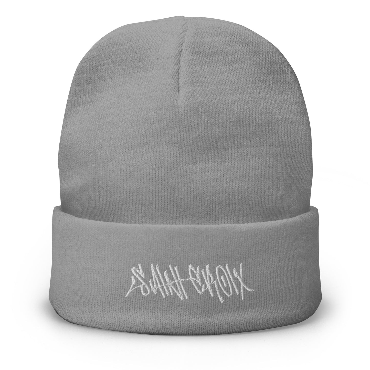 Street White Logo Beanie